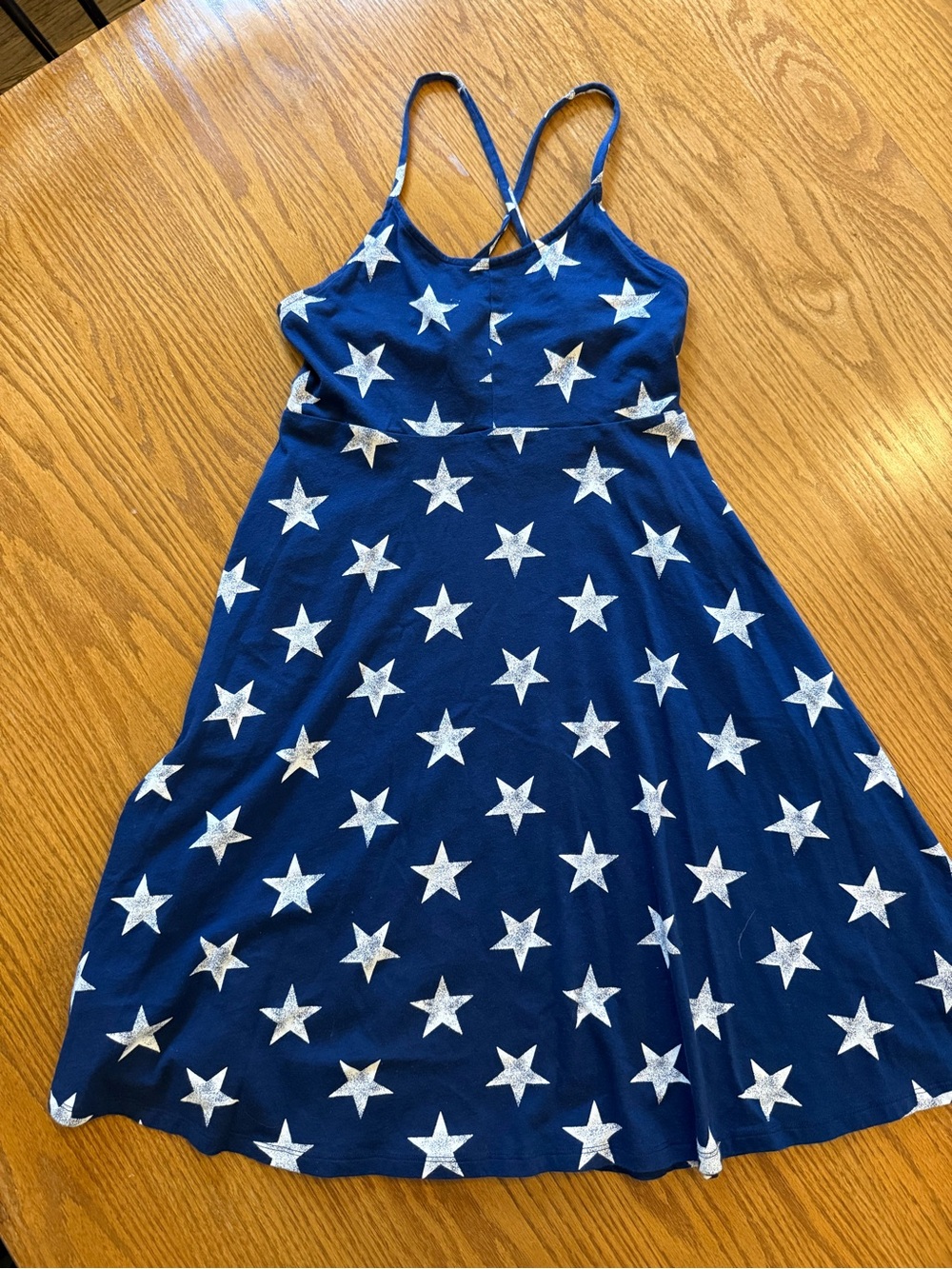 Old Navy Navy Blue Star Print Sundress
